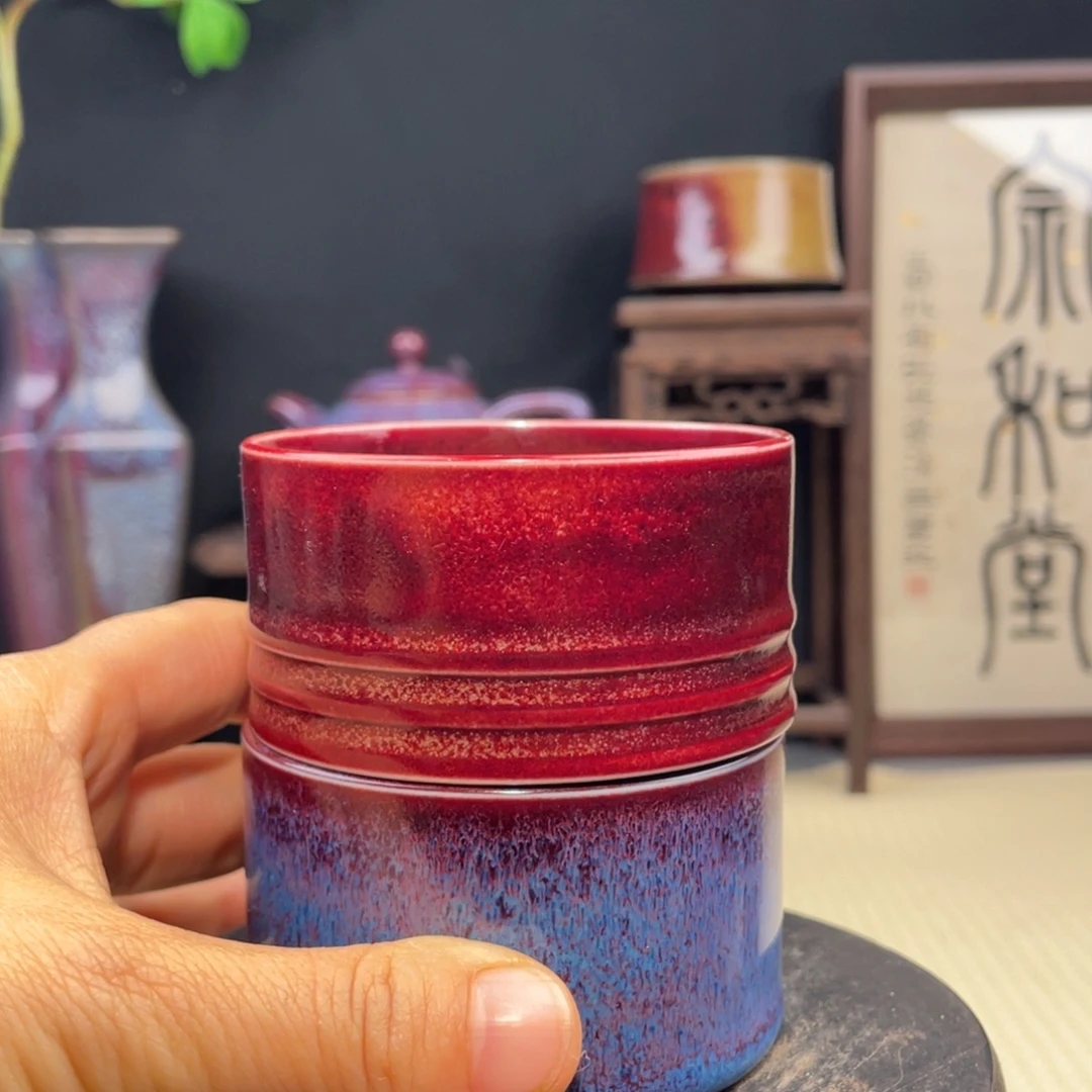 闲***书其他钧瓷纯手工 主人杯