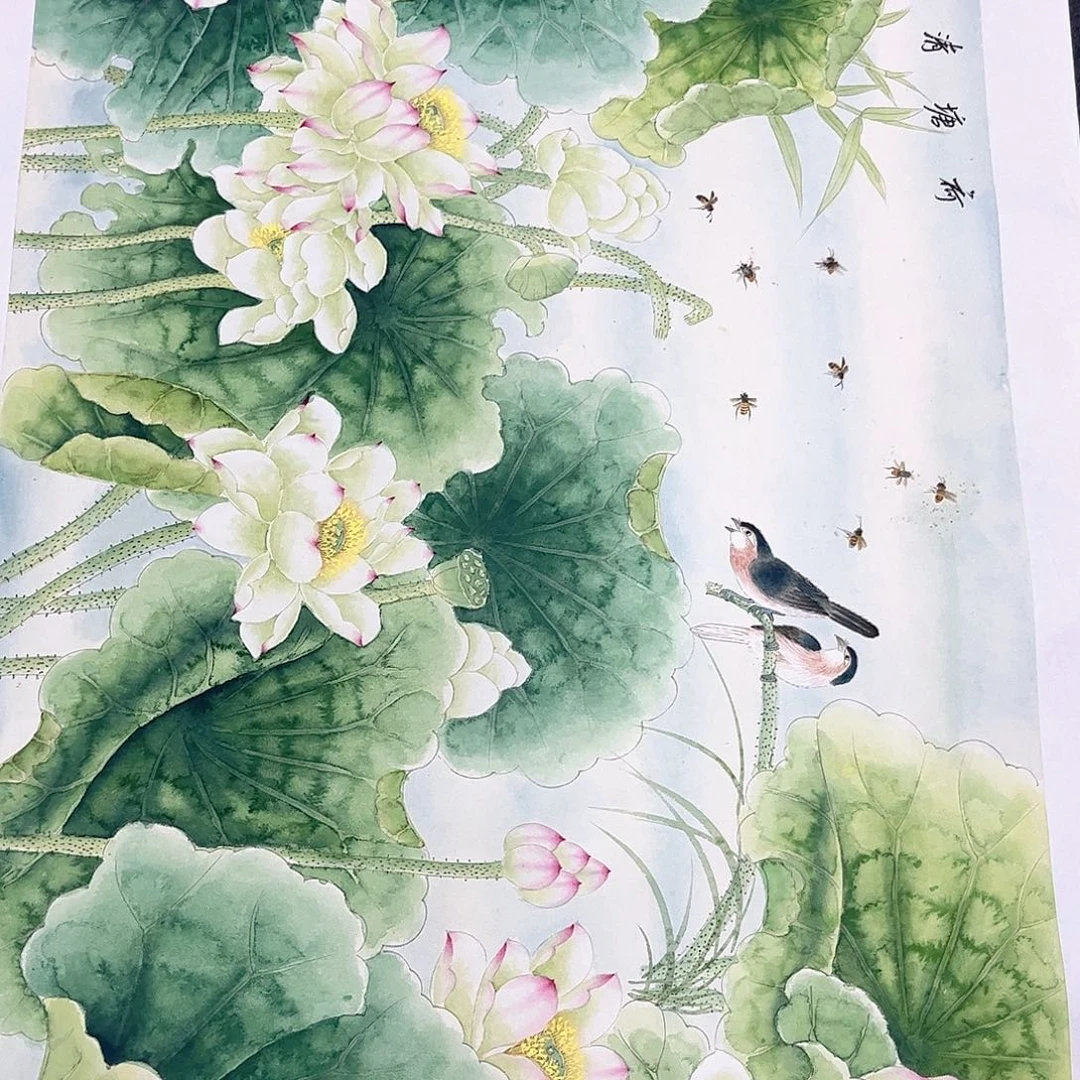 国画国画老师作品