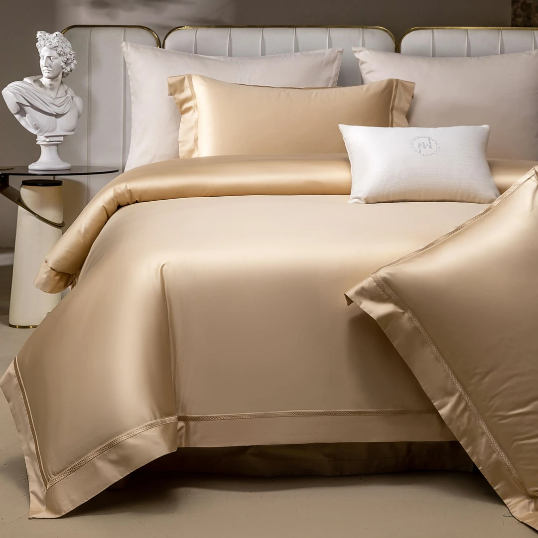 【贤公子家居】MN/慕奈 至尊王者-高端顶奢200S简约款全棉四件套