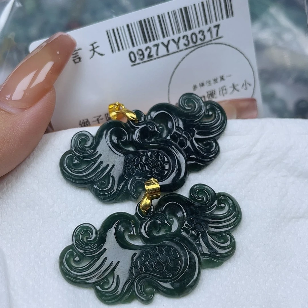 吊坠(不含链)未镶嵌翡翠