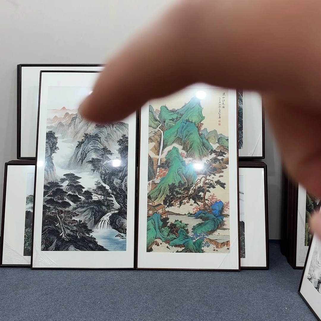 会***6国画手绘作品160×80尺寸