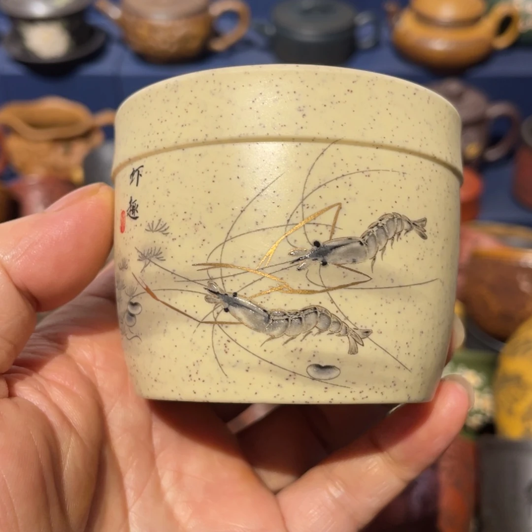原矿紫砂手工主人杯