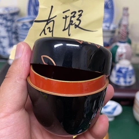 【闪购商品】碟红*中古工艺品回流瓷器