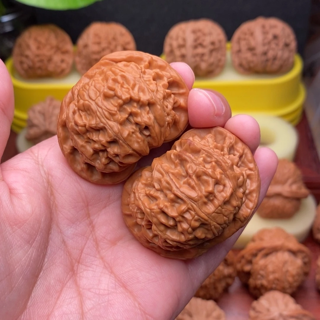 吊坠文玩核桃44“毕业”大宫灯“大漏”