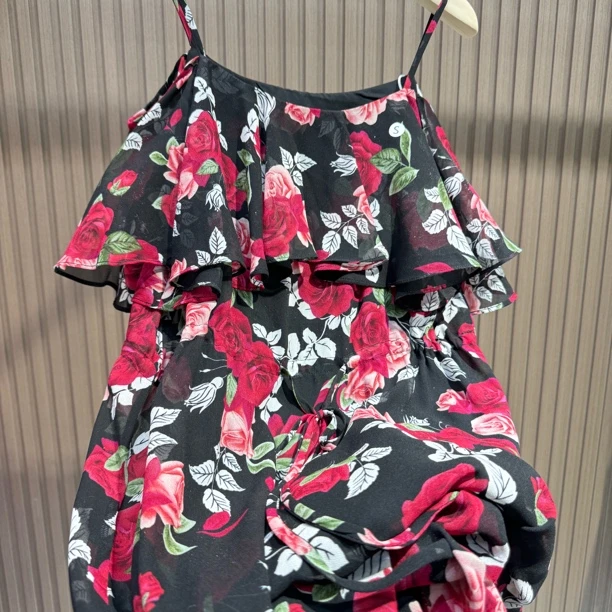 543 玫瑰花海三穿连衣裙