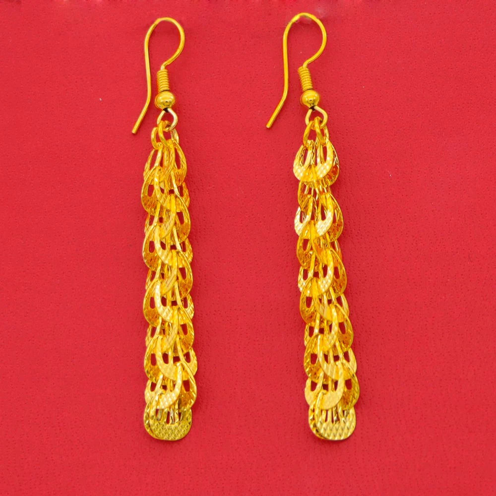 非金属珐琅耳饰 D982麦穗中式耳坠