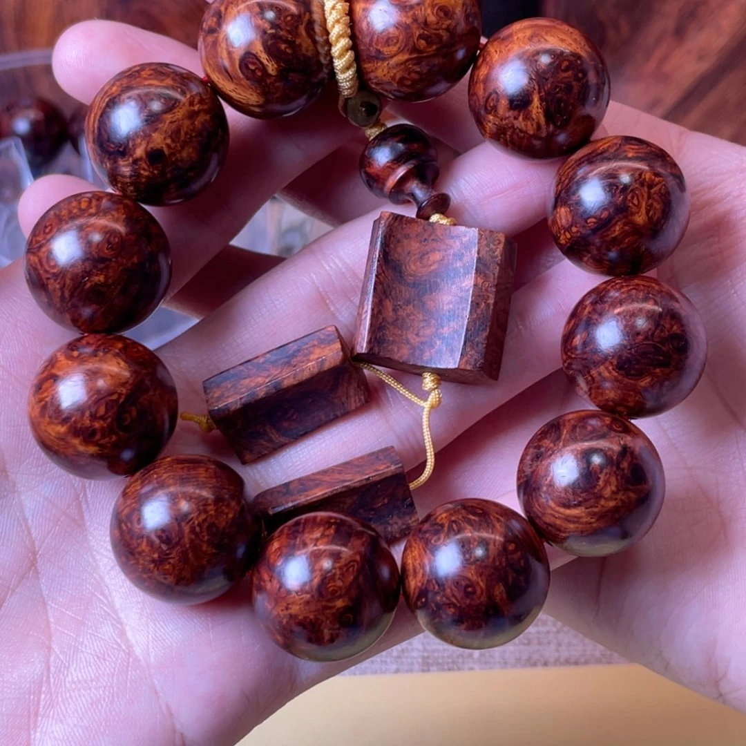 我***好手串/手链黄花梨/降香黄檀