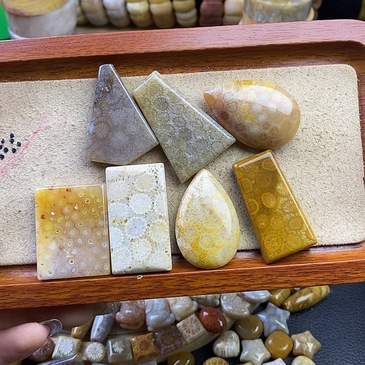 瑶***王硅化玉未镶嵌颈饰