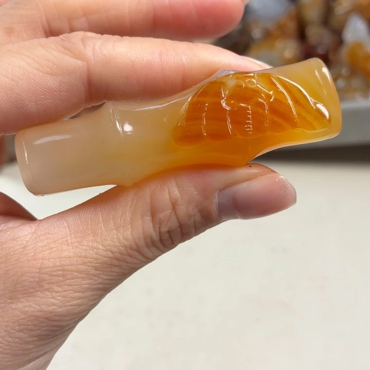 玛瑙/玉髓未镶嵌吊坠(不含链)