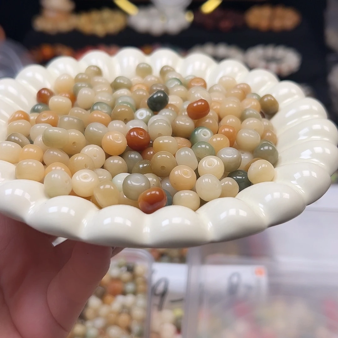 菩提根/象牙果手串瑕疵10非料多宝苹果300颗有裂