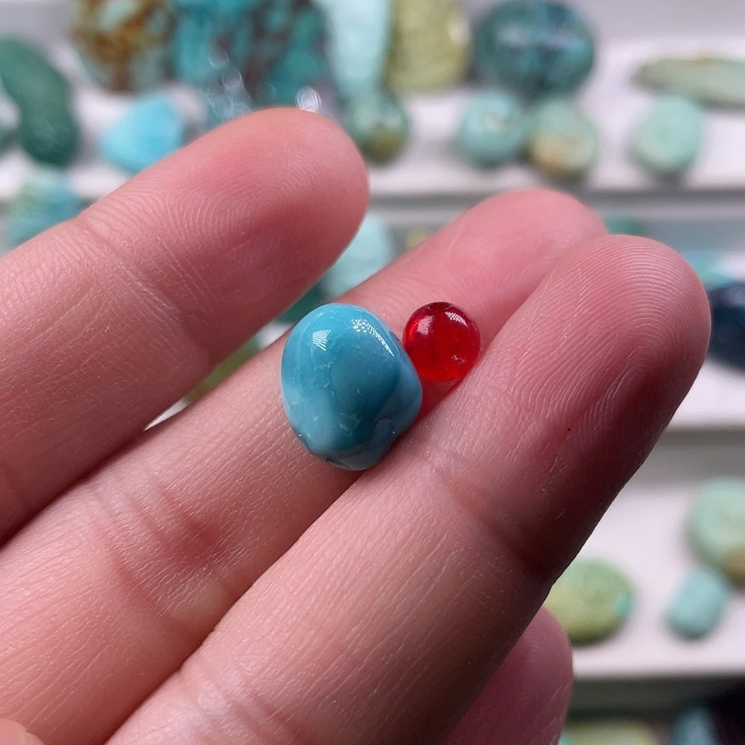 南红玛瑙未镶嵌颈饰