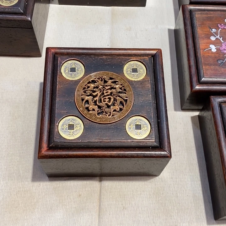 木12方高度7五福抽拉盒木木