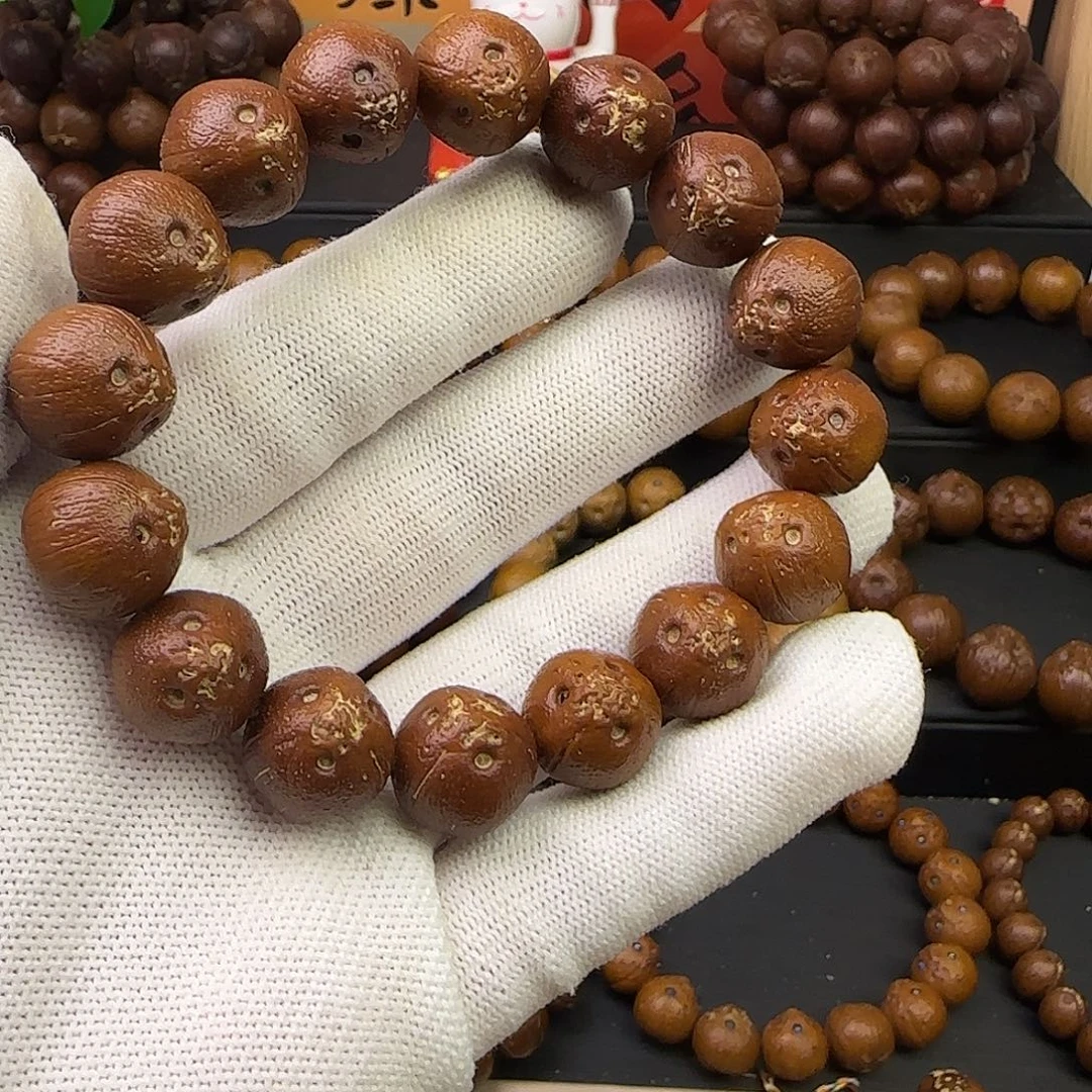 紫金鼠手串15正圆