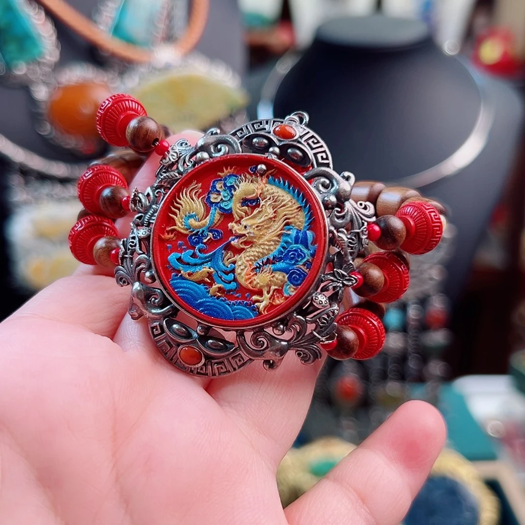 925银珐琅锦钰原创设计款手链