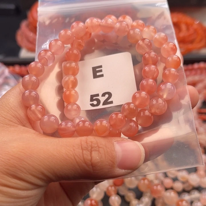 南红玛瑙未镶嵌多样性发货默认微瑕称重8mm2条
