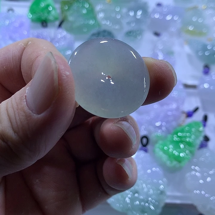 翡翠未镶嵌颈饰天然翡翠A货吊坠