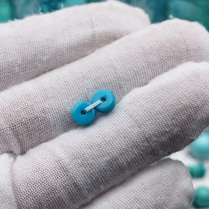 未镶嵌绿松石5.7m m