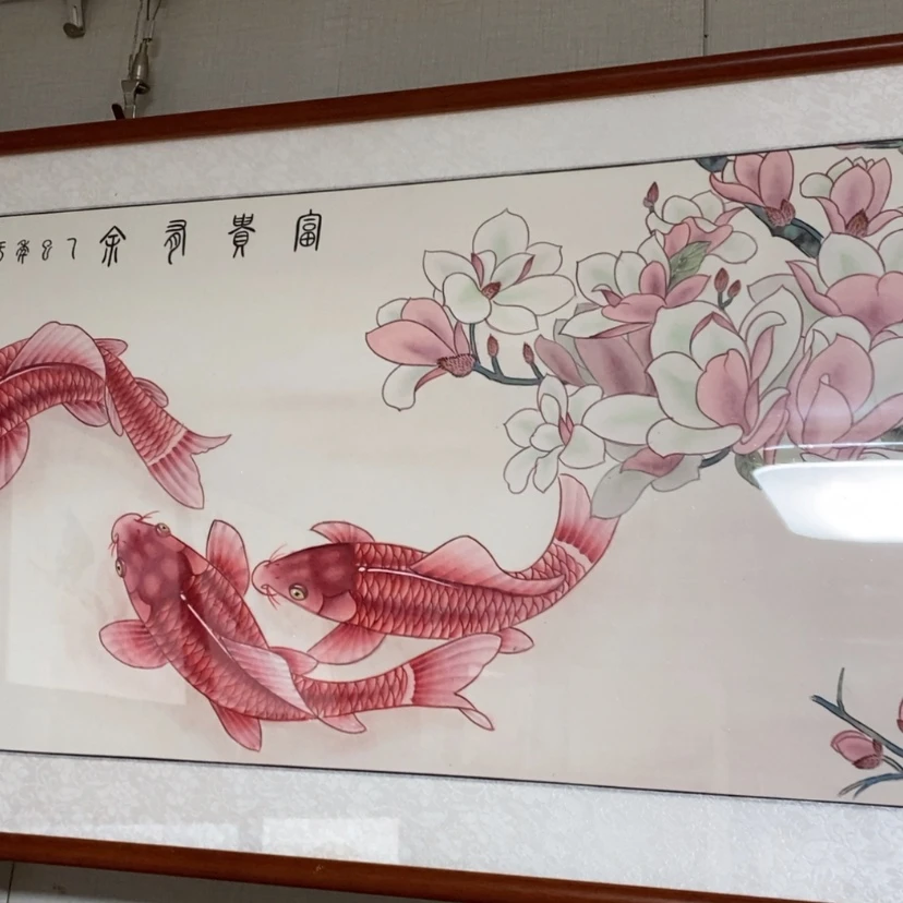 【闪购商品】国画手绘国画工笔带框