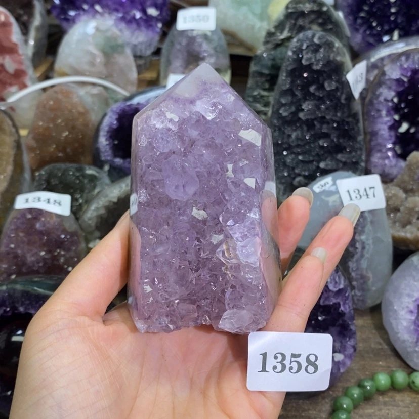 【闪购商品】未镶嵌大型摆件(非配饰)紫晶