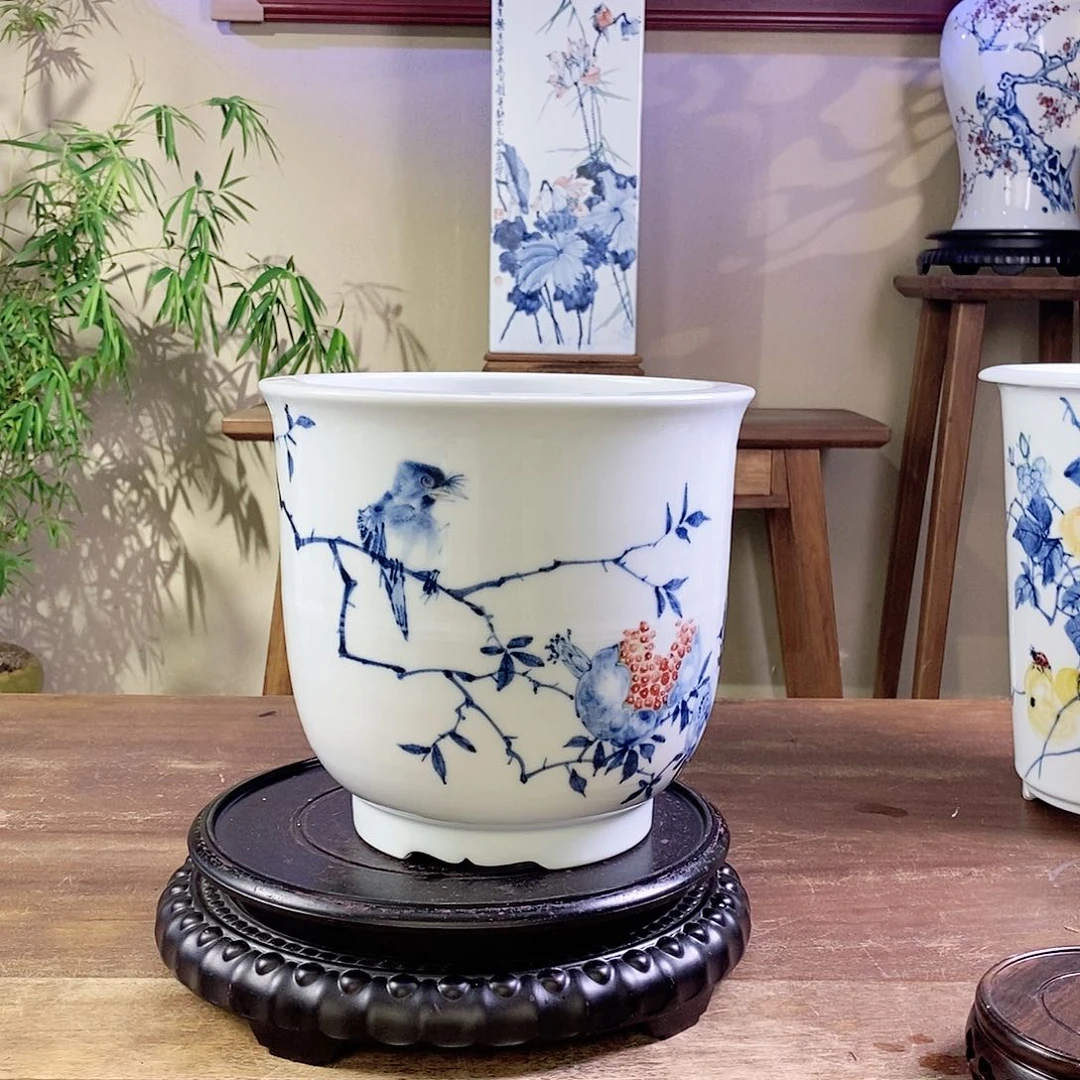 【闪购商品】景德镇陶瓷家用摆件8*