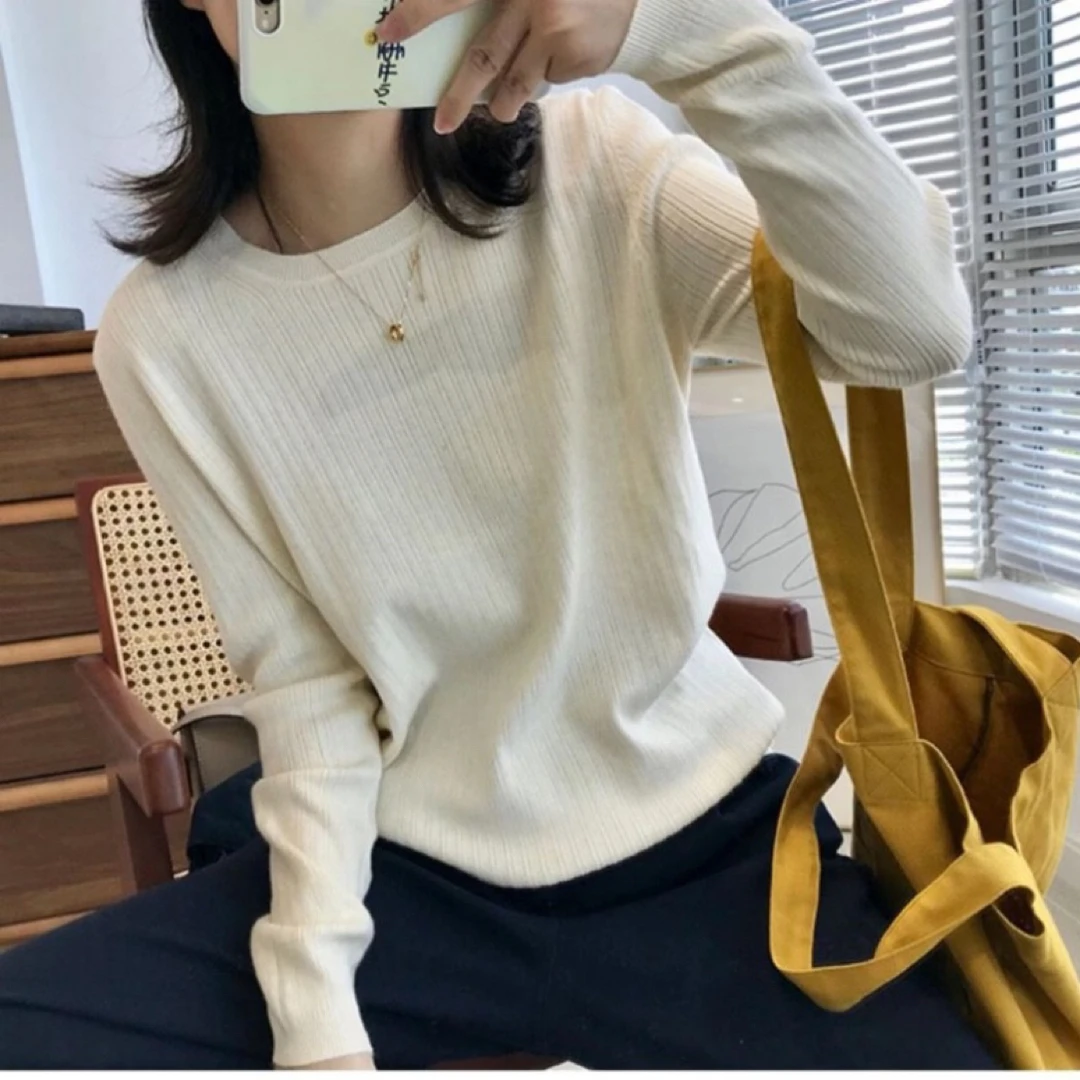 老粉点名要) 2259 圆领针织经典不过时