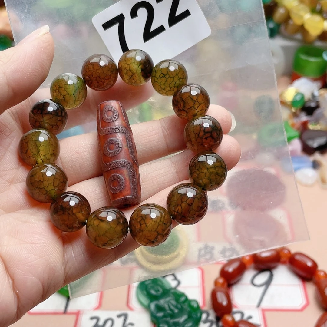 玛瑙/玉髓颈饰合金飞*！