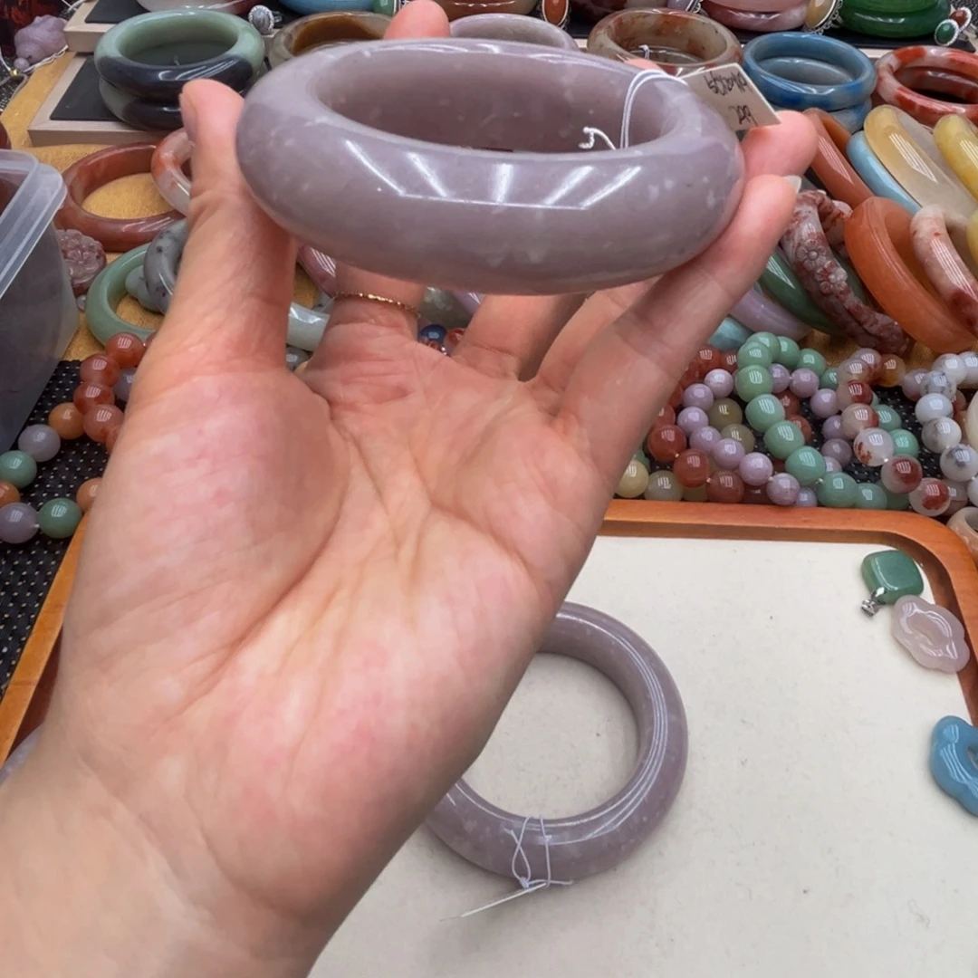 石英质玉未镶嵌圈口56