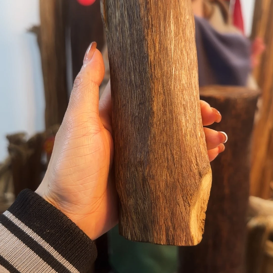 沉香摆件天然沉香原材料摆件➕底座