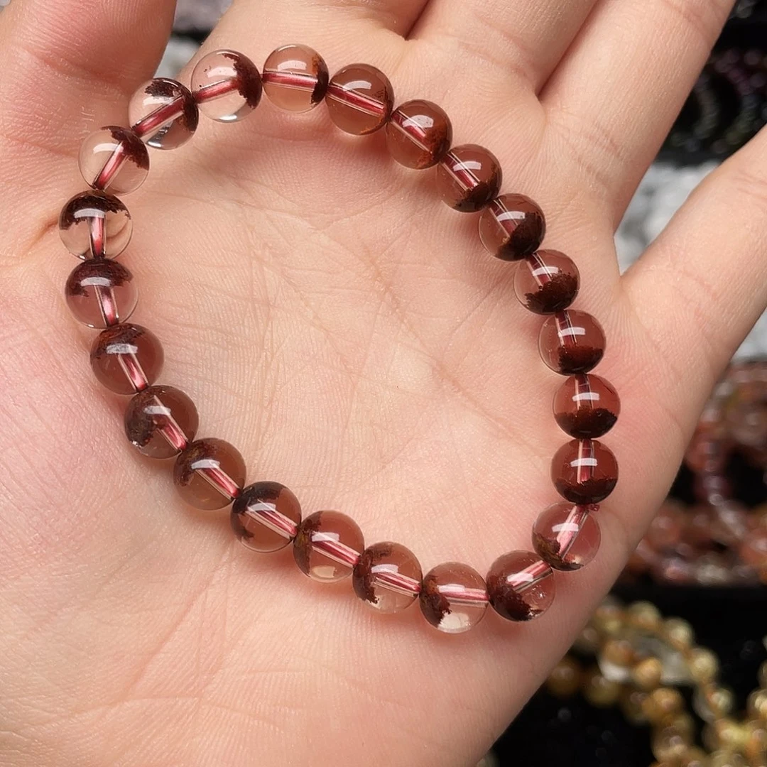 水晶手链未镶嵌红幽灵8.4