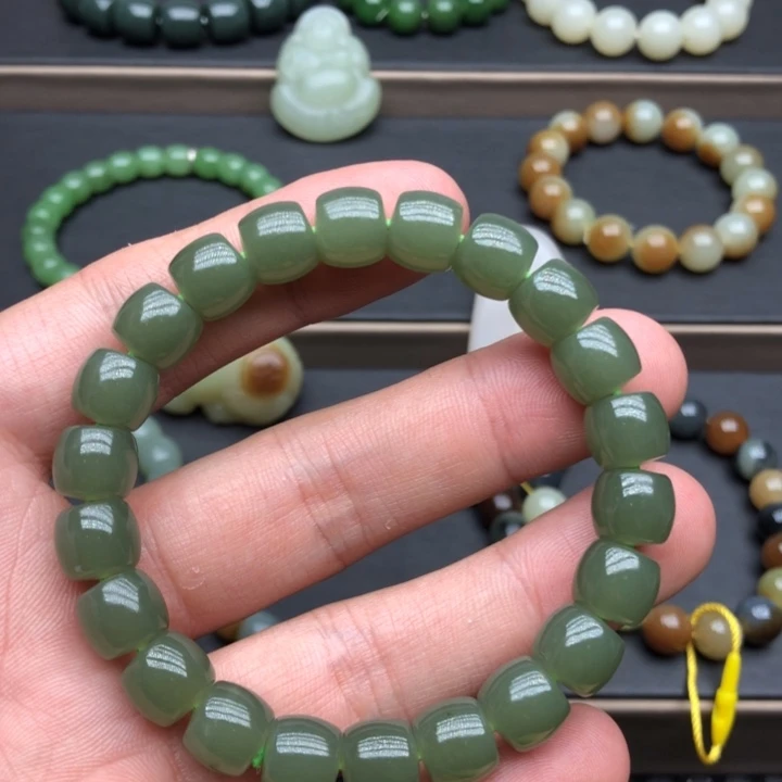 和田玉手链未镶嵌