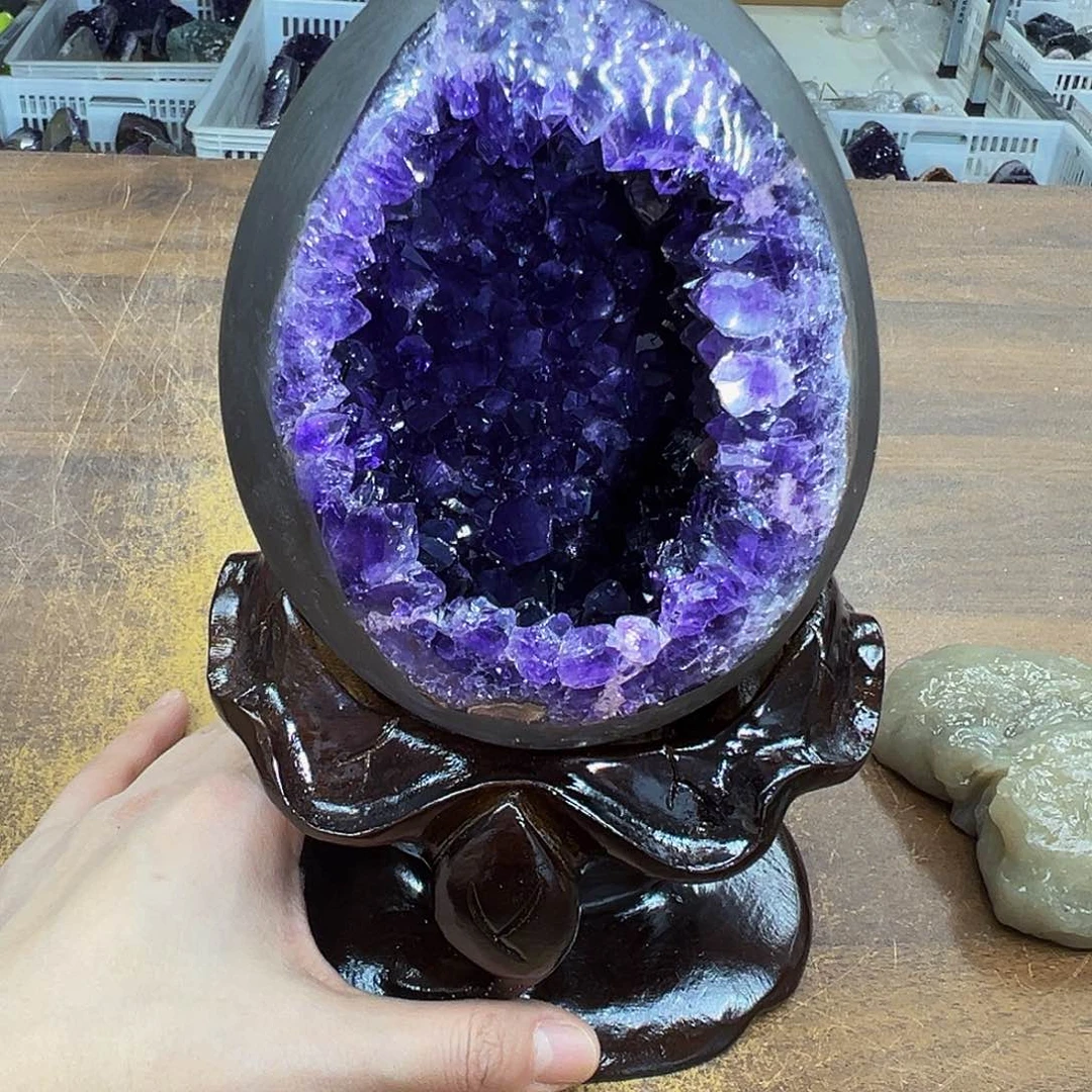 紫晶摆件未镶嵌福利