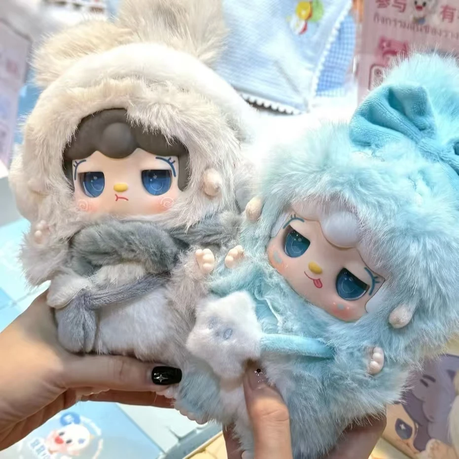 【拆盒】氧氧yooki三代温暖小兔系列潮玩毛绒盲盒