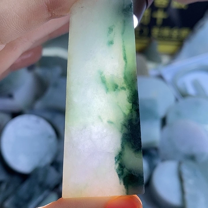 翡翠裸石纯天然翡翠