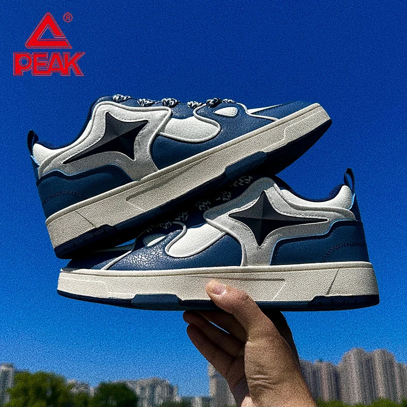 Peak/匹克态极极星丨板鞋男鞋秋冬新款复古风格休闲鞋舒适运动鞋