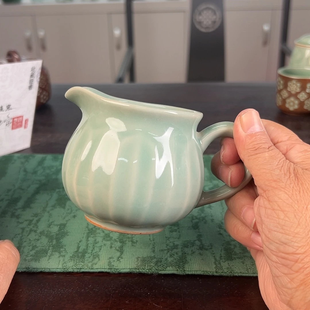 云间青瓷龙泉小米茶器