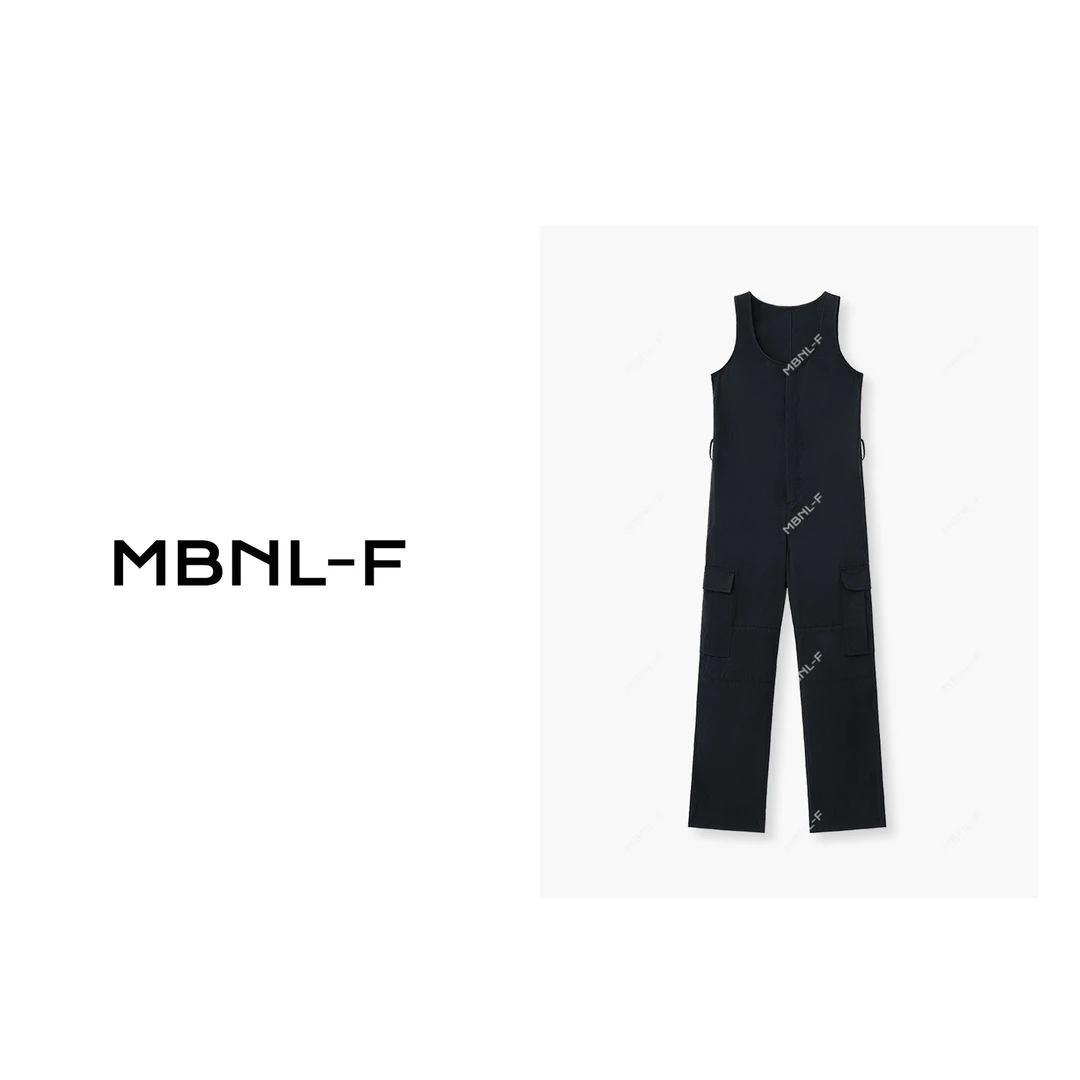 MBNL-F“亚斯” 2024S/S新品 夏季新款休闲连体裤 秦磊XM-KZ193