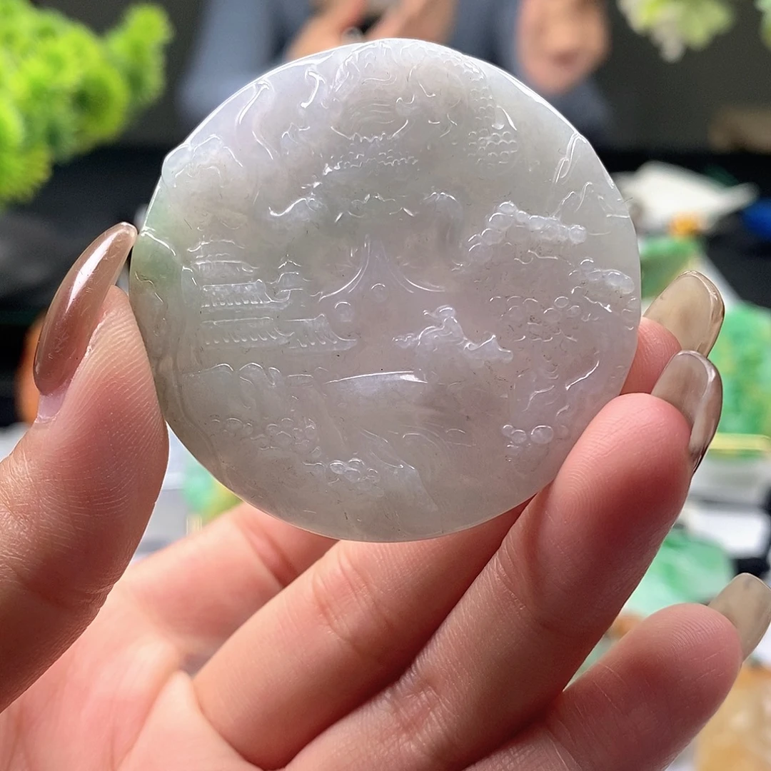 翡翠未镶嵌颈饰翡翠A货