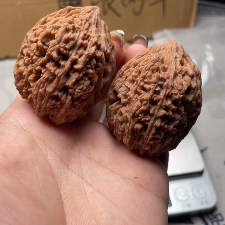 晖***哥把件文玩核桃大蒜头39