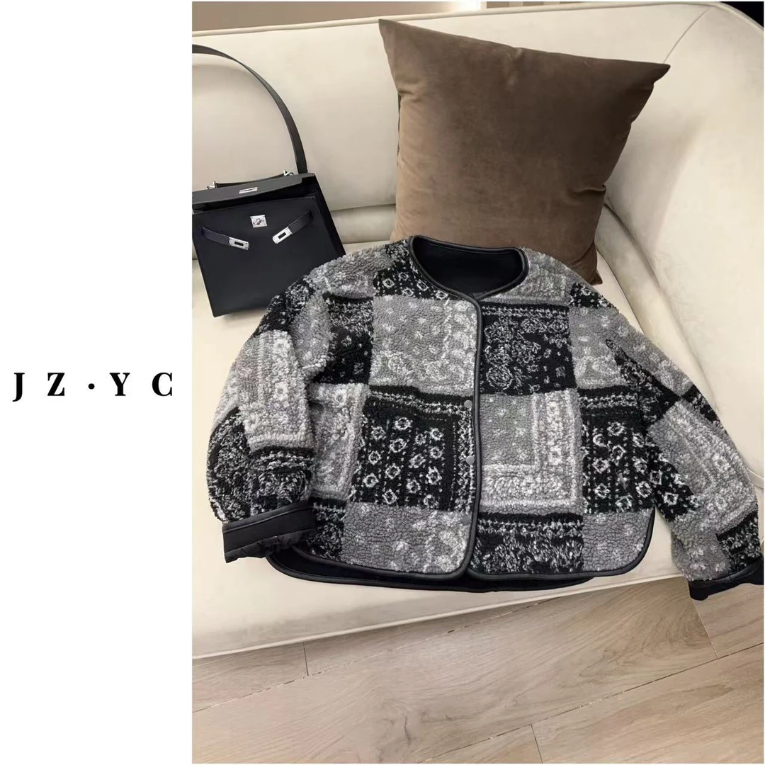 【洁子推荐】30121时尚百搭拼色羽绒服