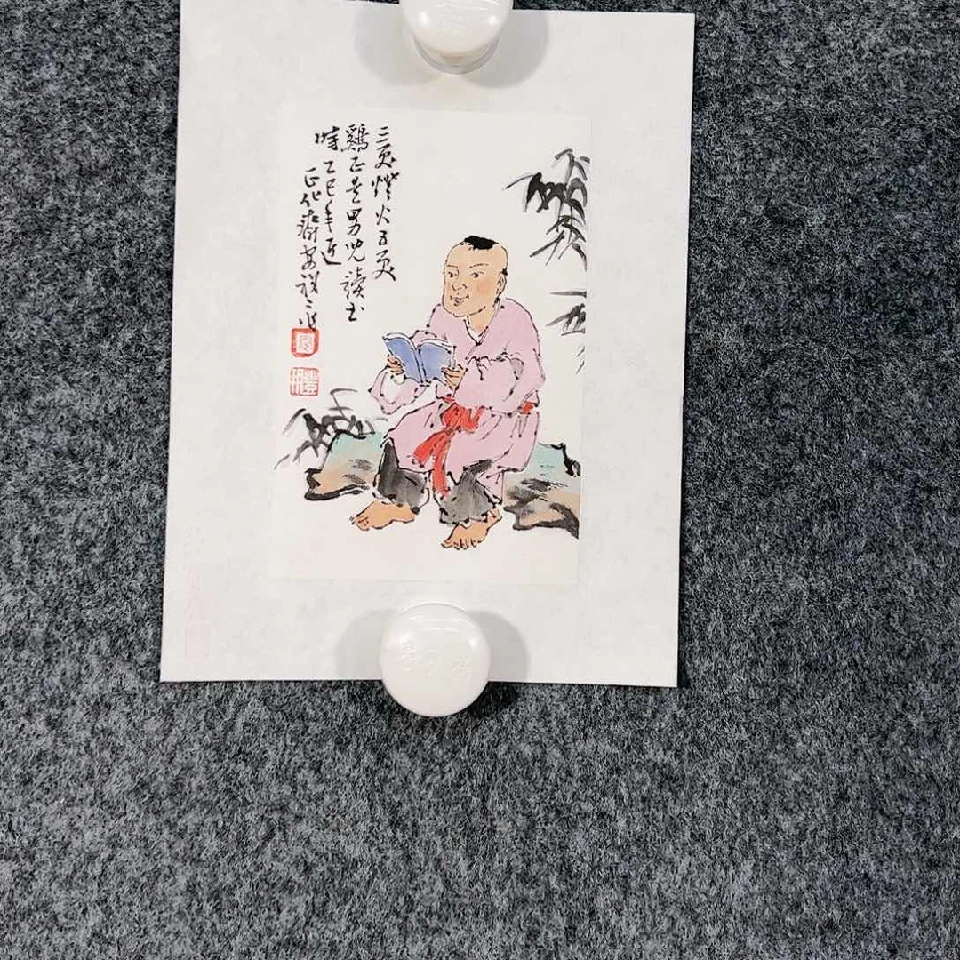 国画（rbzzx3245）童子 书画