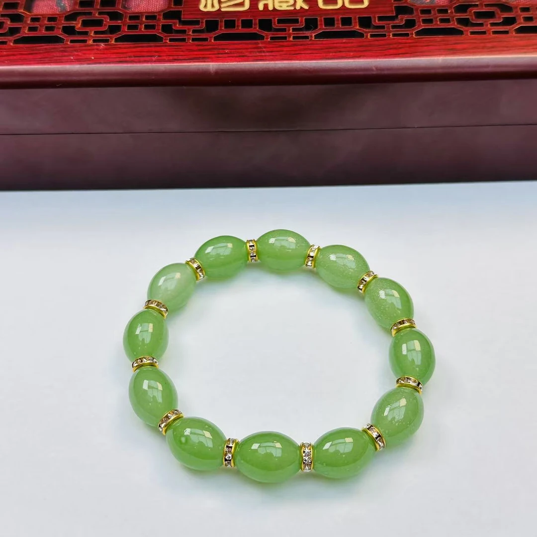 色彩缤纷非凡  【玉莱】时尚百搭  x21 多样性发其一亚克力手串