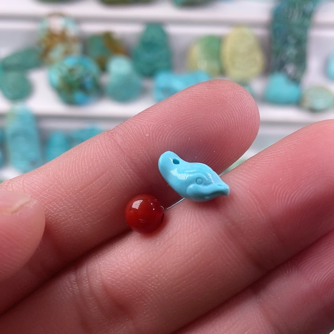 南红玛瑙未镶嵌颈饰