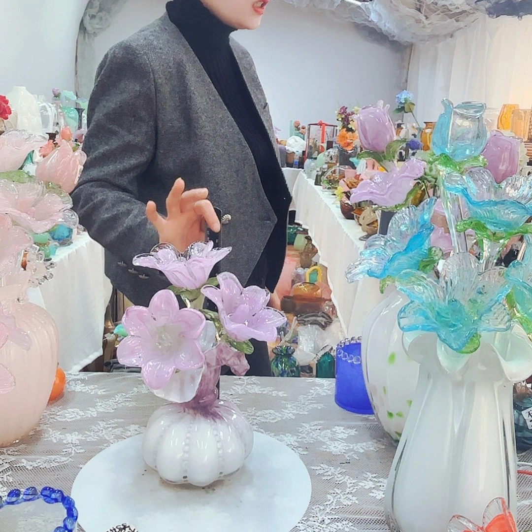 琉璃花瓶花器艺术品