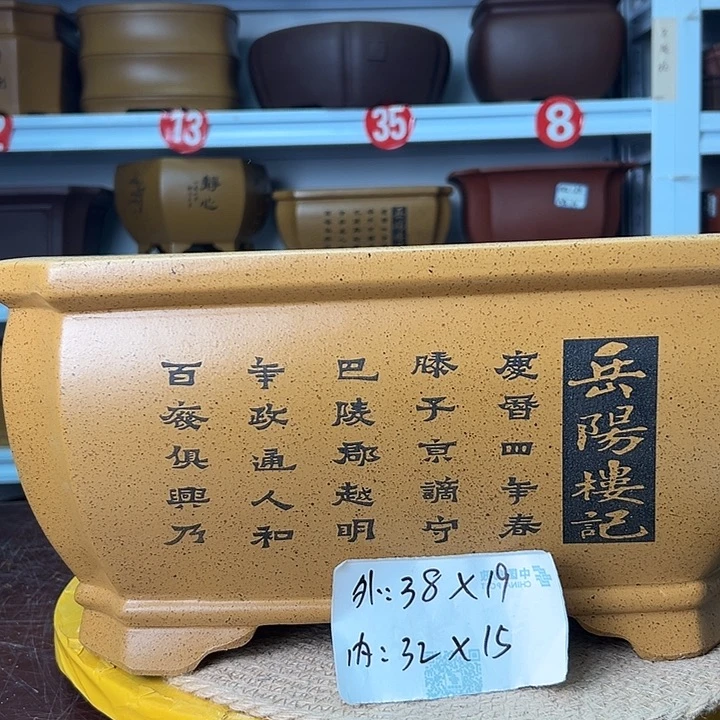 花盆紫砂蛇年大吉