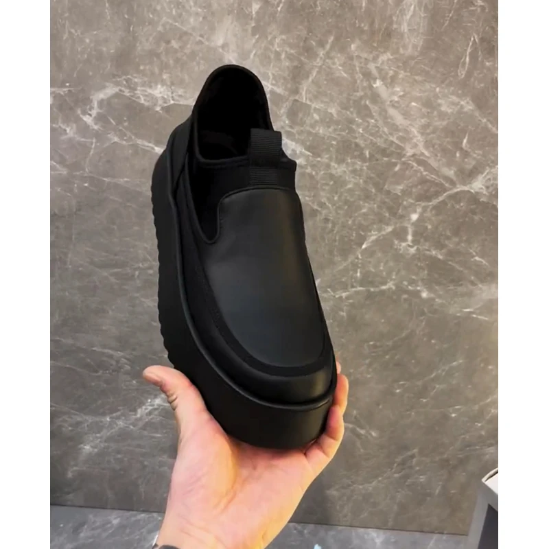 广州男鞋早春新品时尚休闲商务男士一脚蹬百搭时尚简约皮鞋739861