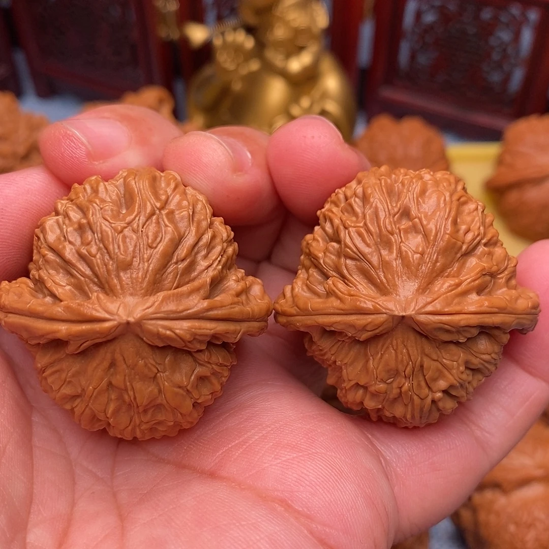 把件文玩核桃39全品毕业白狮子