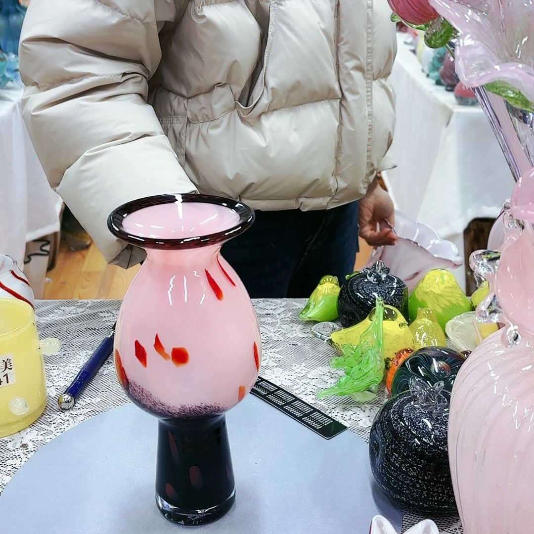 福利不退不换琉璃花瓶艺术品