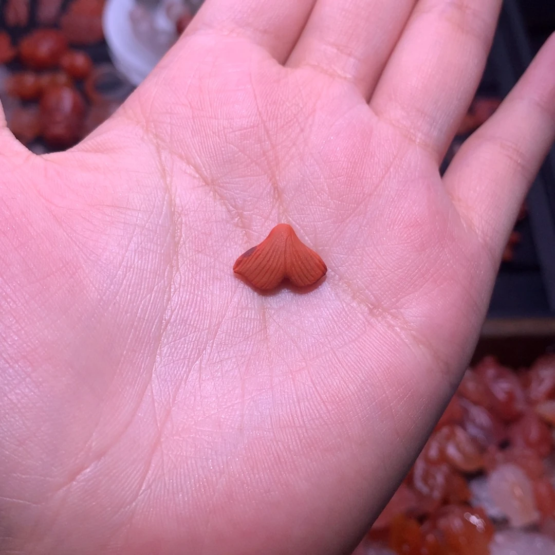 未镶嵌南红玛瑙珠宝半成品鱼尾5