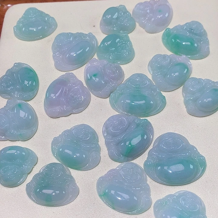 颈饰未镶嵌翡翠佛公