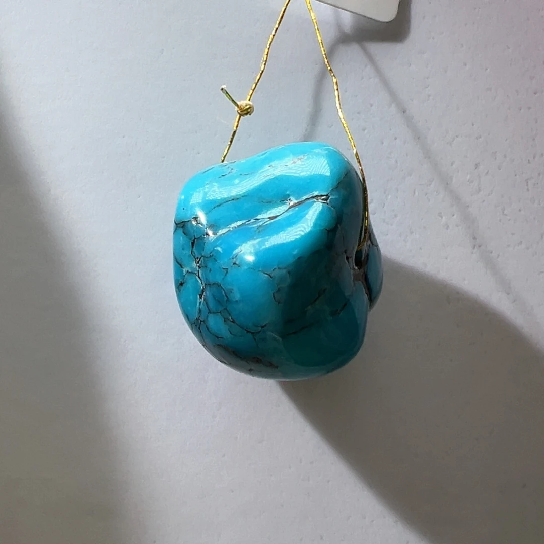 绿松石未镶嵌挂件